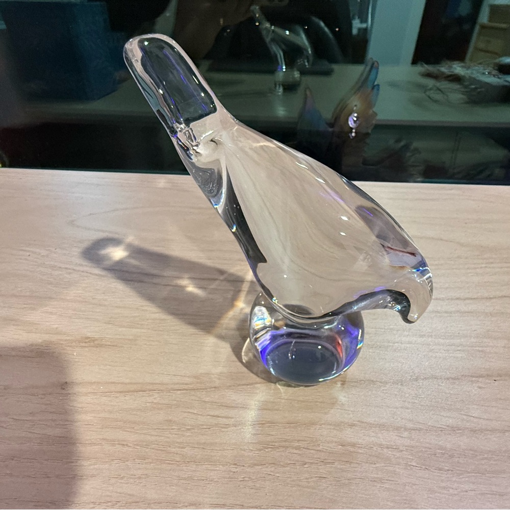 Clichy France Glass Bird